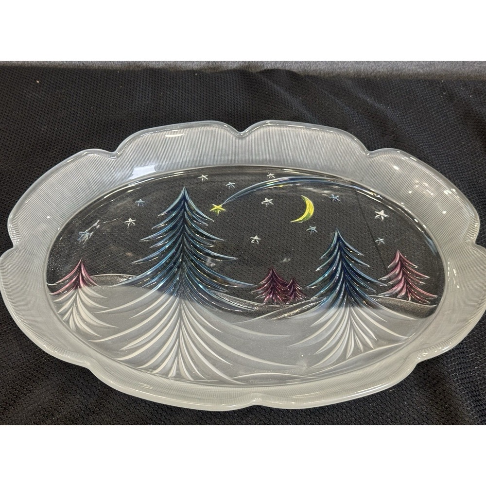 mikasa winter's night oval platter 15" - Picture 5 of 15
